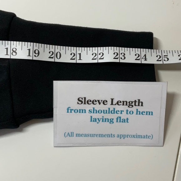 Eloquii Long Sleeve Top Black 14/16 - Picture 9 of 10